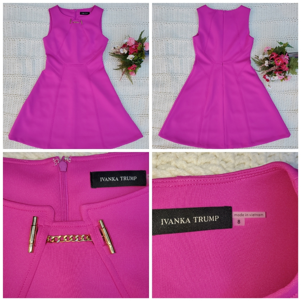 Ivanka Trump Women's Sleeveless Dress Sz 8